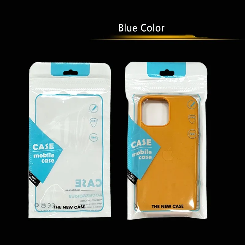 200Pcs/Lot Plastic Ziplock Bag For Mobile Phone Case Packaging Zip Lock Poly Bag For iPhone 10  11 Plus Samsung Galaxy Note 5 7