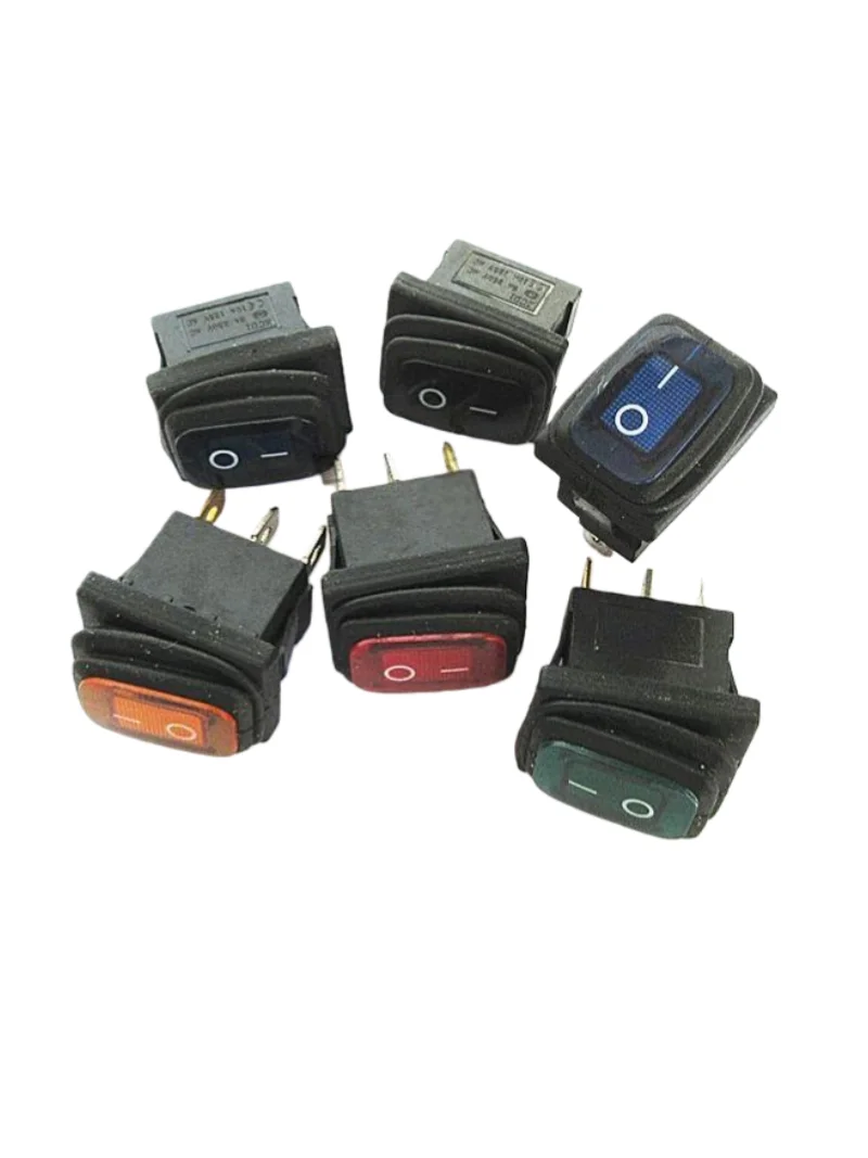KCD1 3-legged 2-stage boat type switch, oil proof, dustproof, waterproof button, rocker power switch