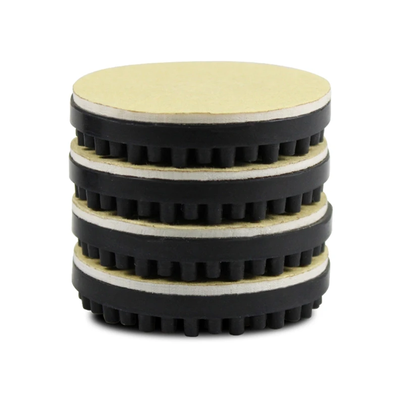 4 Pcs Vinyl Record Player Noise Reduction Muffling Pad Anti-Slip Foot Pad Gramophone Shock Pad Non-Slip Foot Pad