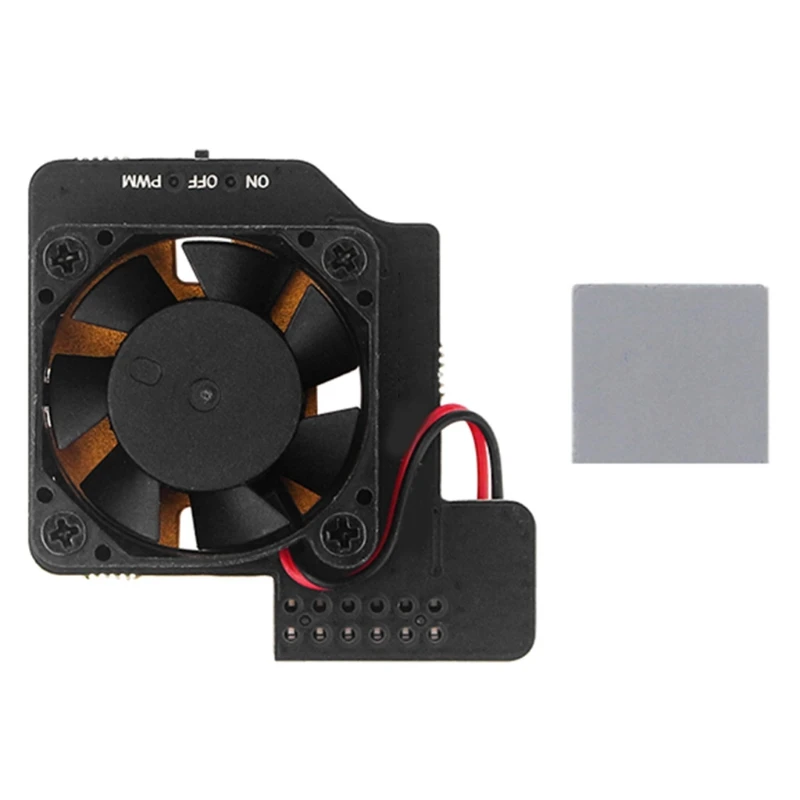 

Argon Mini Fan for Raspberry 4 Mini PWN Speed Adjustable Cooling Fan with Metal Base Radiator for RPi 4B/3B+3B