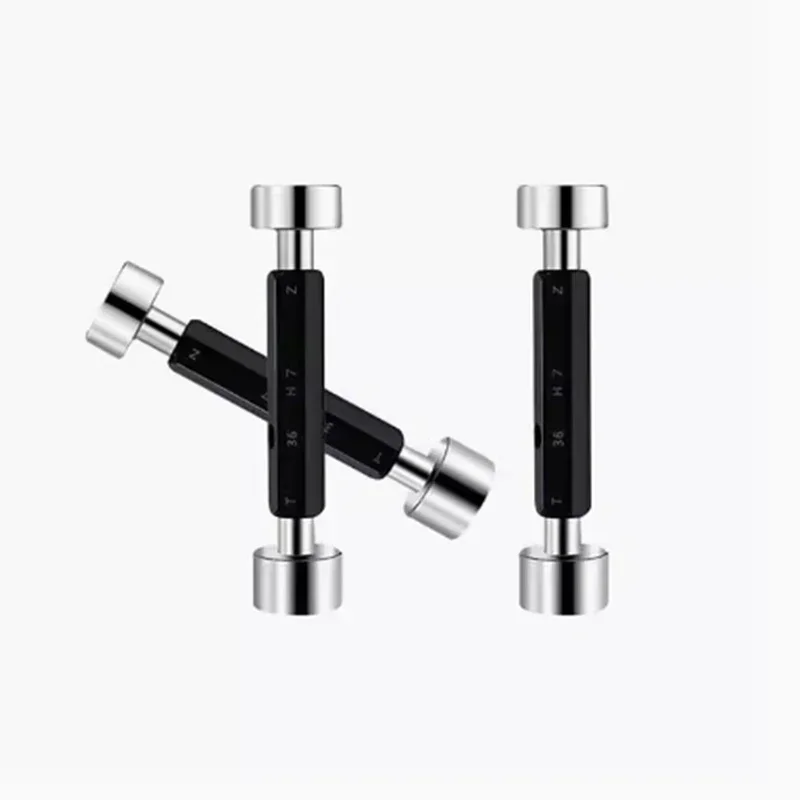Smooth plug gauge, smooth plug gauge 2-35mm H7 Fine pitch gap Test Tool double headed aperture, high precision