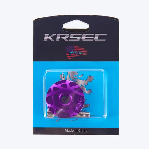 Cykelstyrlagerlock med bultar Skållock Lock Skruv Aluminiumlegering Gaffelstyrlagerlock Cykeltillbehör för MTB Landsväg XC Cykelstyrstam 8 best sales topplock för stång - №8