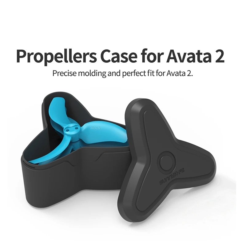 SUNNYLIFE 2 Pairs Of Paddles With Storage Case For Avata 2 Propeller 3032S Paddles Compact Lightweight Drone Wing Accessories image 4