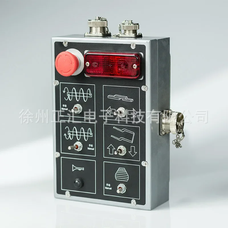 Sany paver – boîtier de commande latéral 95, commande manuelle de la console de contrôle