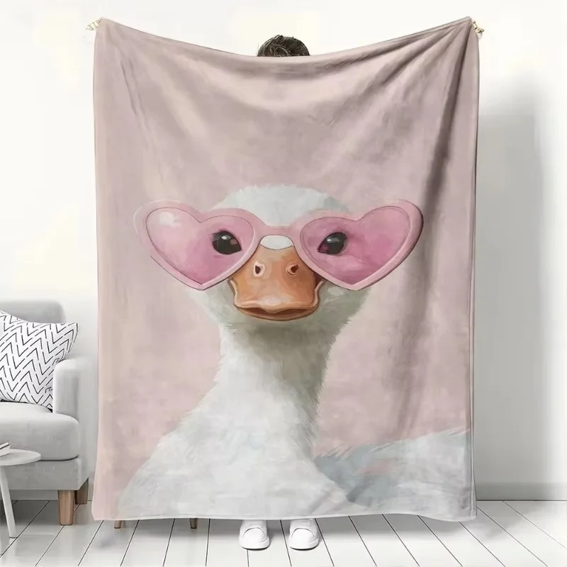 

Soft Flannel Blanket Fashion Design, 4 Sizes, US Direct Fast Shipping, Lightweight & Durable, Perfect All-Year Use