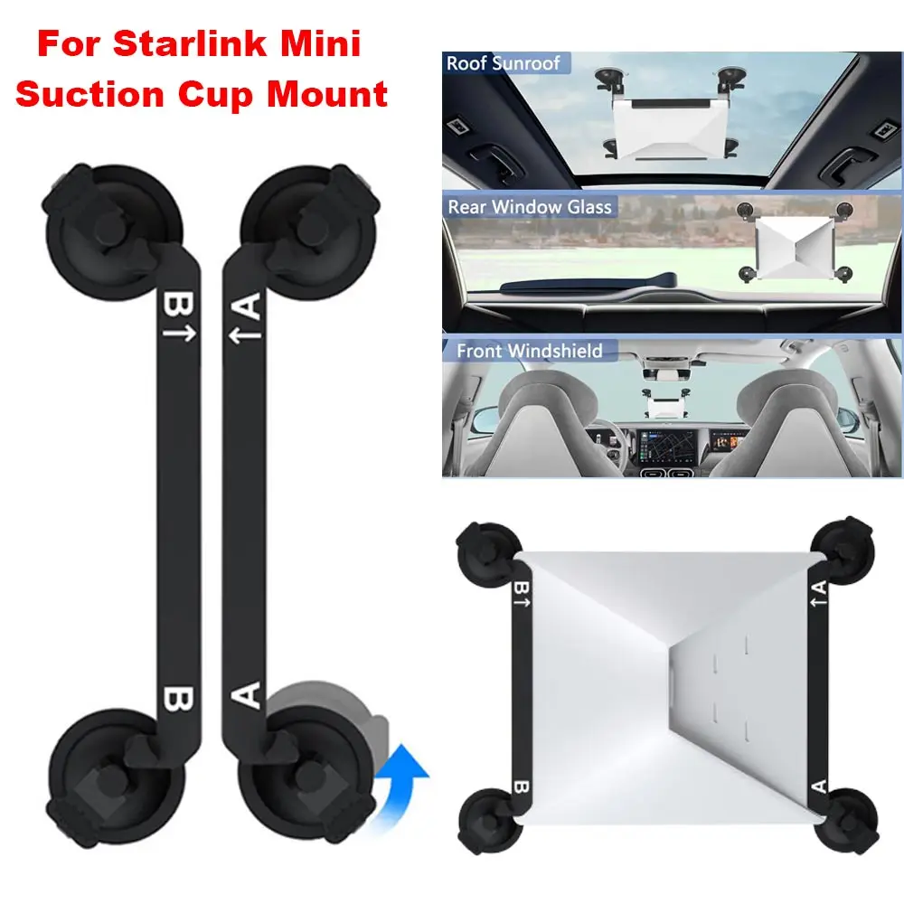 

For Starlink Mini Suction Cup Mount for StarLink Mini Strong Mounting Kit for Car Windows/ Sunroofs/Windshield Accessories