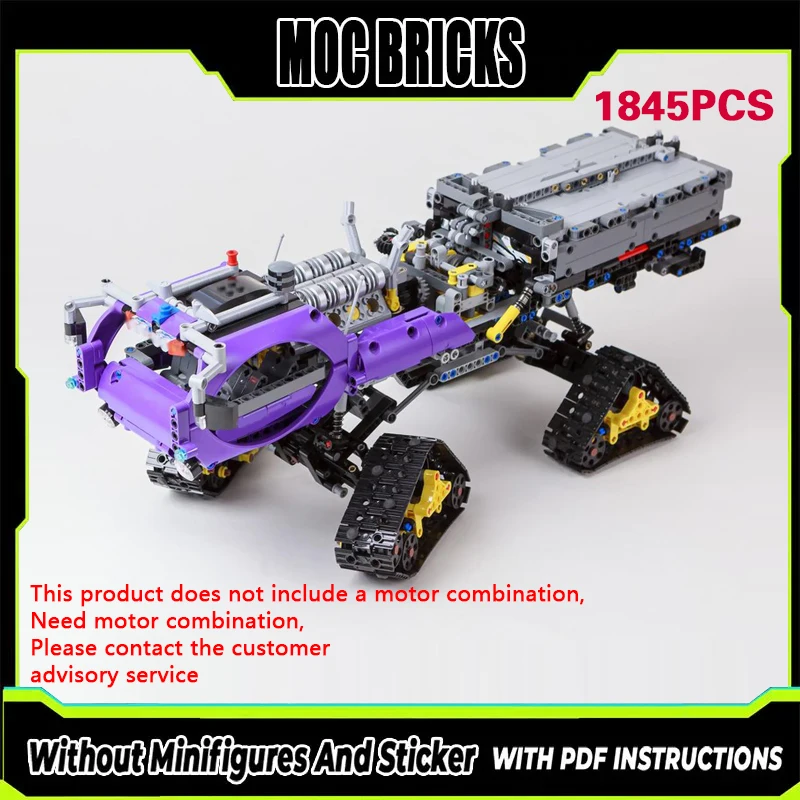 

Конструктор City Car Model MOC: Классический модульный внедорожник для исследования, технологичный подарок, набор для сборки, детские игрушки для праздников