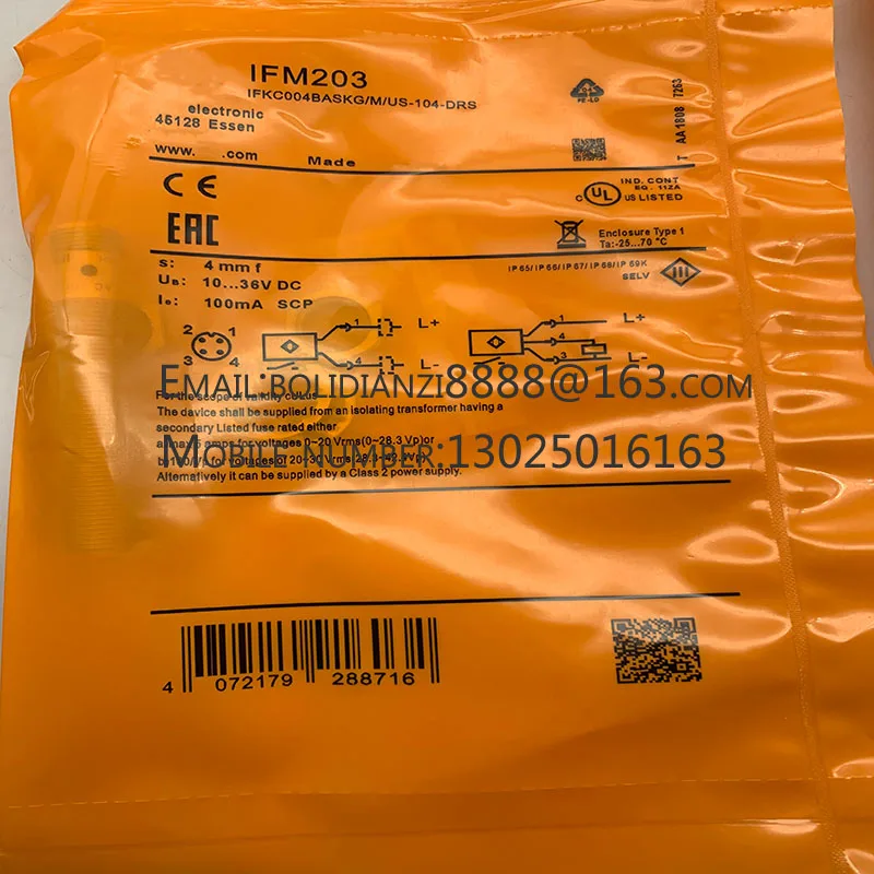 

The brand-new original sensor IFM203 IFM213 warranty for one year in stock