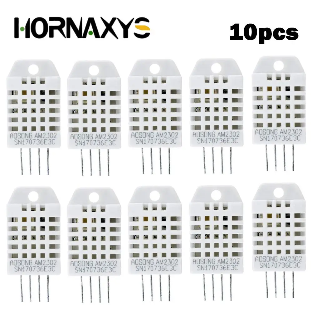 Módulo de Sensor Digital de temperatura y humedad, Kit de bricolaje de 5/10 piezas, DHT22, DHT-22