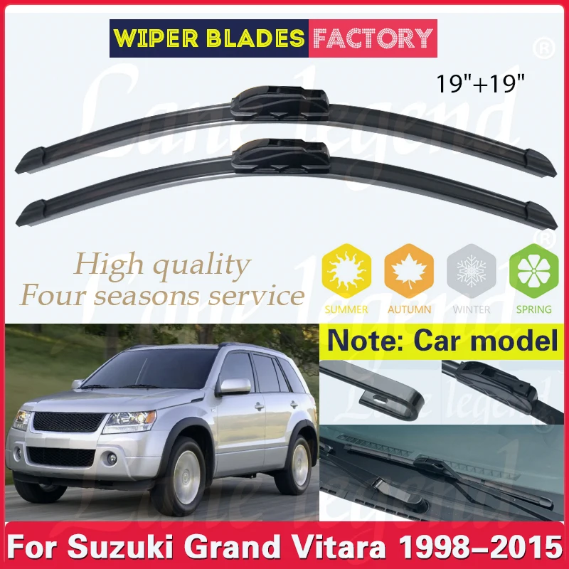 Car Wiper Blades For Suzuki Grand Vitara 1998 - 2015 19