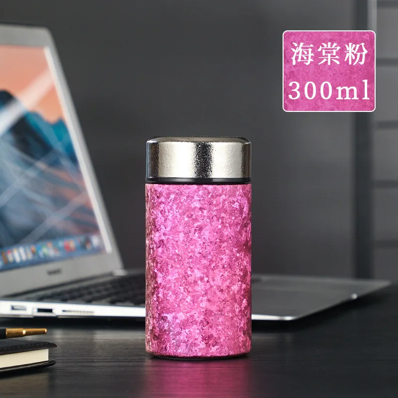 200/300ml Mini Pure TitaniumVacuum Flasks,Double Layer Pocket Thermos Cup,Antibacterial Fresh-keeping,Portable Gift Water Bottle