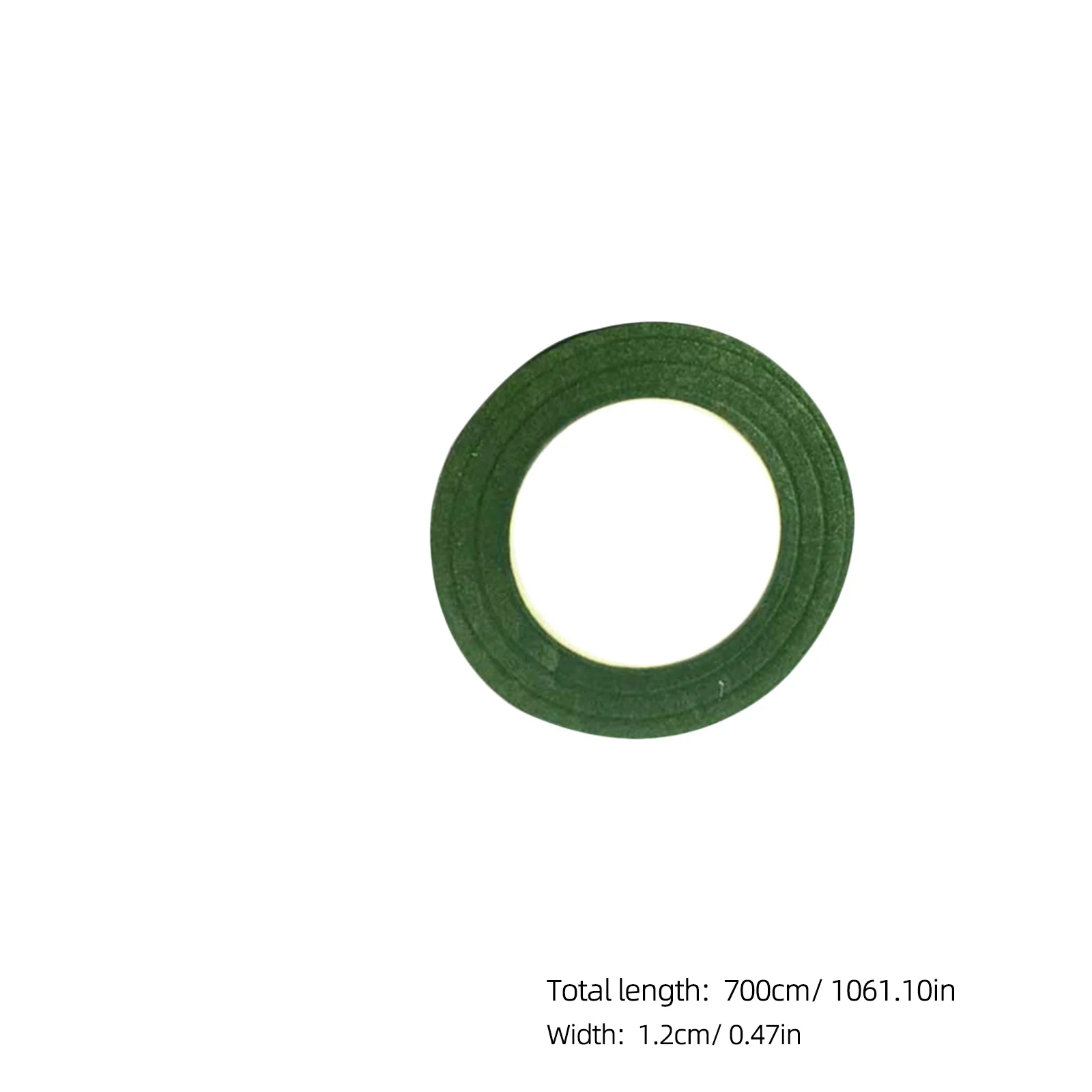 3 لفات شريط زهور خضراء شريط لف جذع الزهور DIY بها بنفسك باقة الزفاف تشكيلة زهور تغليف الهدايا سجل القصاصات الحرفية #4