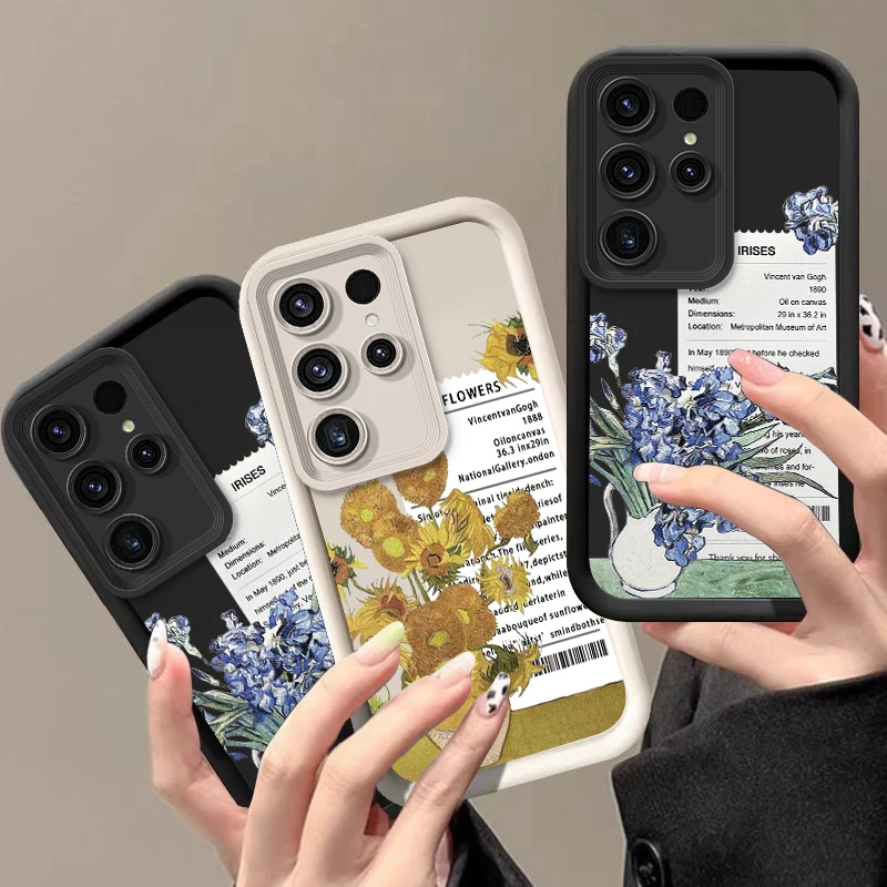 

Sunflower blooming Phone Case for Samsung Galaxy S26 Ultra S25 Edge S24 FE S23 Plus S22 S21 S20 S22+ S24+ Silicone Soft Cover