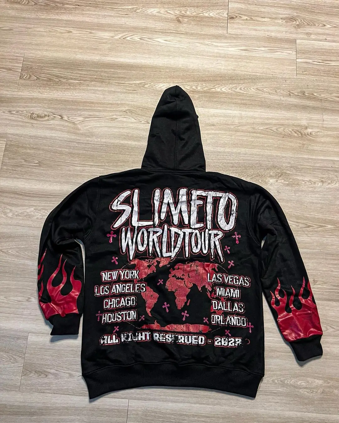 Harajuku Slime Life Print hoodies women graphic y2k top oversized hoodie Couples American streetwear goth women clothes