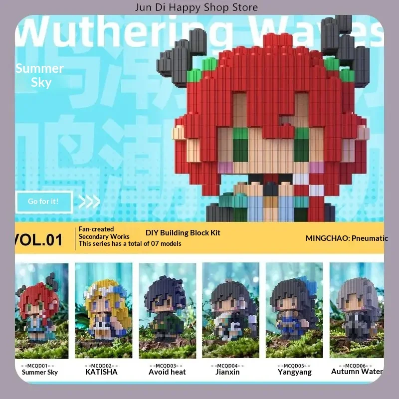 

Wuthering Waves Aero Vol 1 Building Blocks Educational Assembly Model Kit Adult Desktop Decoration Gift
