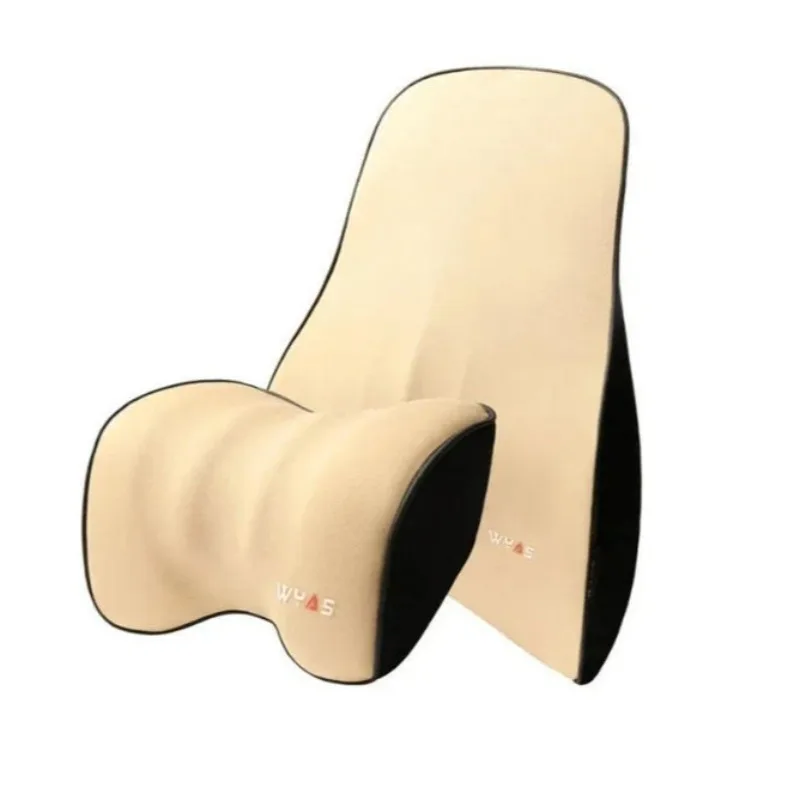

Car Driver Pillow Space Memory Foam Car Lumbar Support Back Cushion Car Seat Neck Pillow Washable Auto Pillow Cushion Accesorios