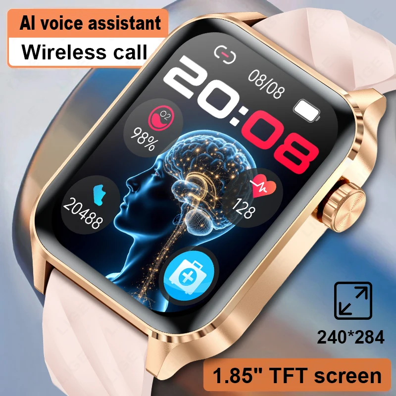 

Новые модные умные часы для женщин, монитор сердечного ритма, монитор сна, спортивный фитнес-браслет, водонепроницаемые умные часы для улицы, для Android IOS