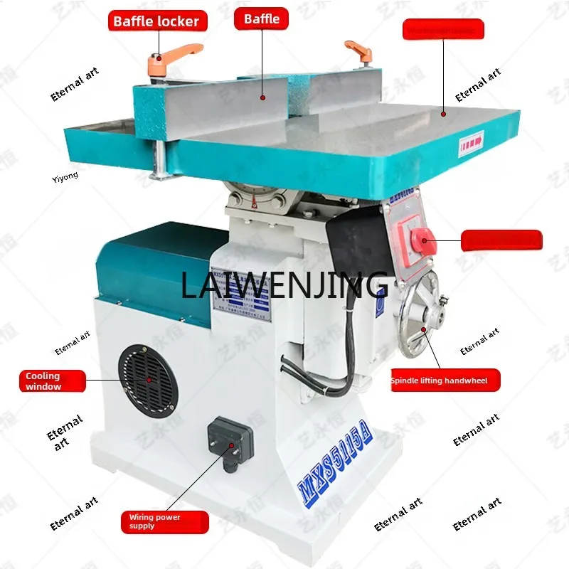 LYN acrylic woodworking trimming machine pvc slotting and folding 45 degrees chamfering fillet artifact