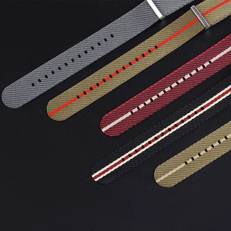 Universal Military Nylon Strap for Omega 007 18/20/22mm Premium Fabric Watch Band for Seiko SKX007 Men Women Bracelets Wristbelt image 6