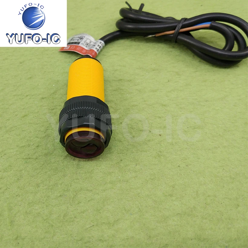 Free Ship 1PCS E18-D50NK Infrared Obstacle Evading Sensor Black Wire Proximity Switch Photoelectric Switch