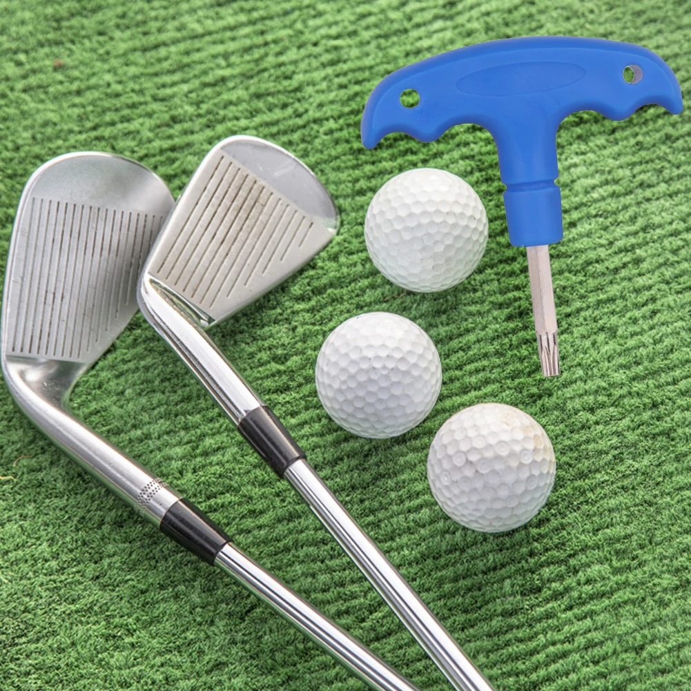أدوات مفاتيح نادي الجولف T25 مع مقبض بلاستيكي مفتاح عزم الجولف أداة تعديل رأس الجولف مفتاح ربط الجولف