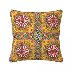 Sicilian Style IV Throw Pillow christmas pillowcases Decorative pillowcase