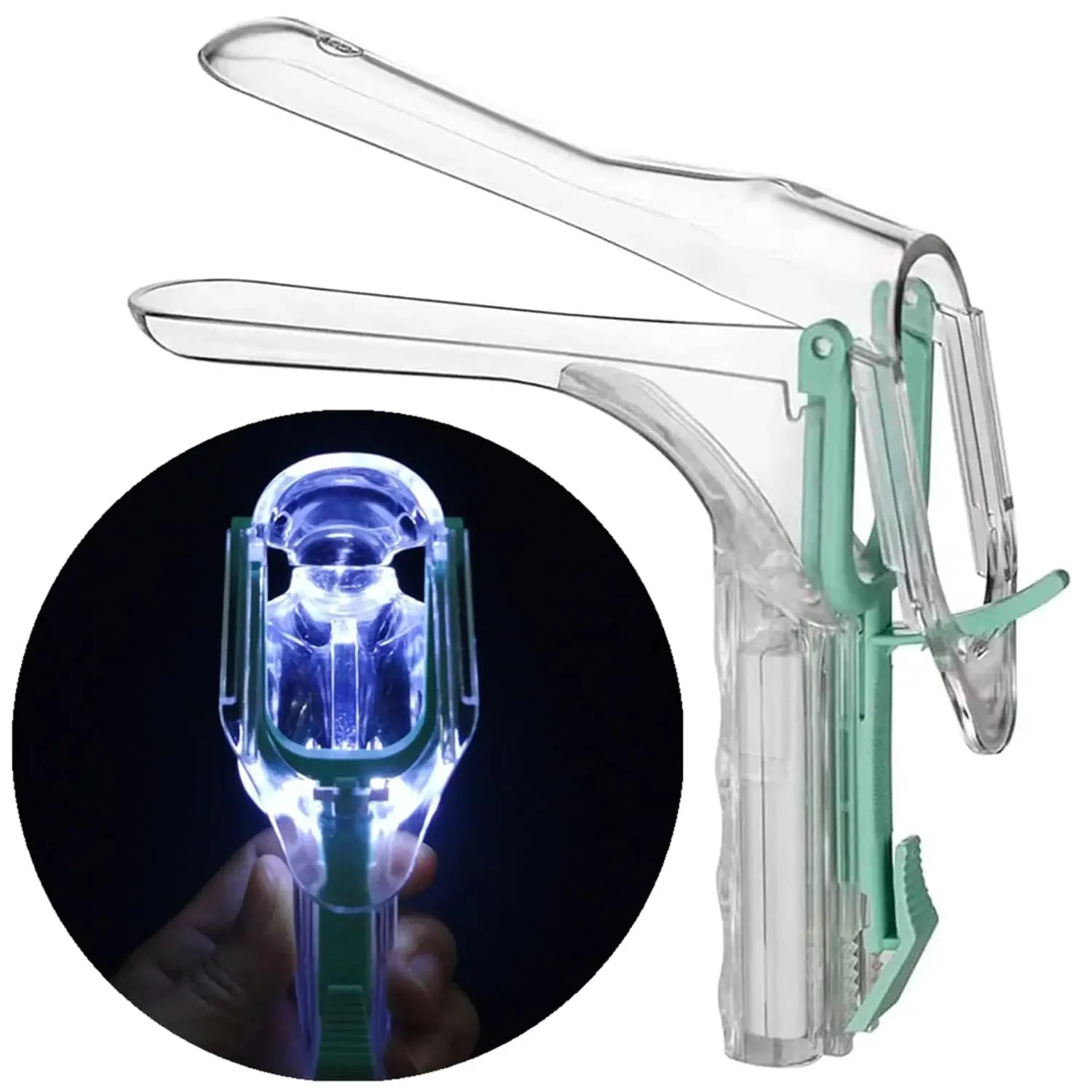 Illuminated Vaginal Speculum, Gynecological Examination, Speculum, Female Private Parts, Vaginal Speculum, Self-Examination