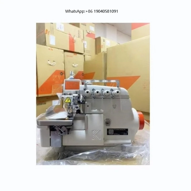 747D Overlock Sewing Machine Multi Material Compatibility for Clothing Underwear and Light Leather Applications