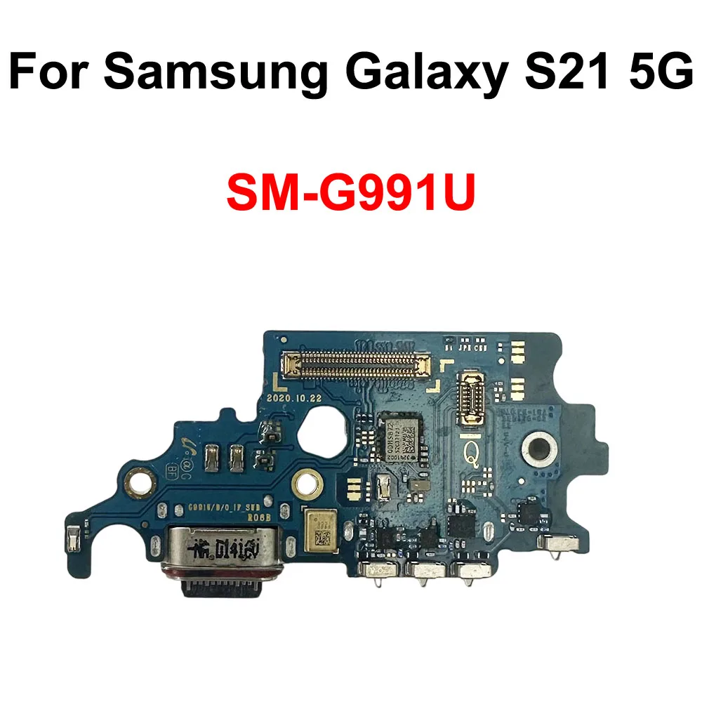 Orig USB-Ladeanschluss Jack Dock Connector Ladeplatine für Samsung Galaxy S21 5G SM-G991U