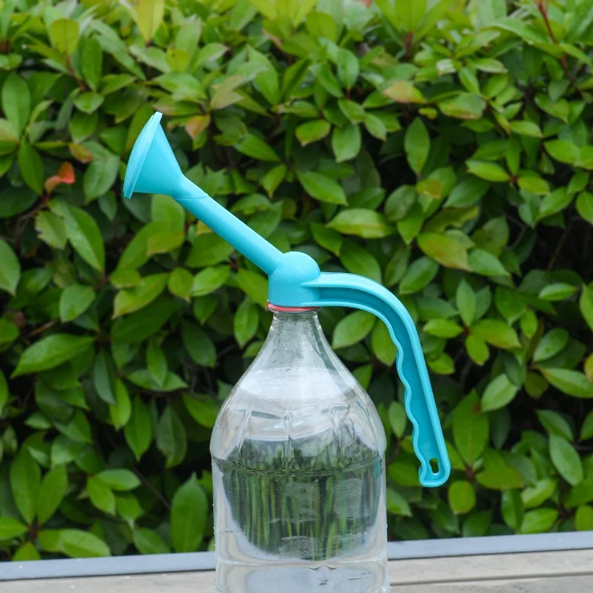 Long-spout Watering Can Nozzle Adapter for Beverage Bottles, Garden Tool for Flowers & Vegetables