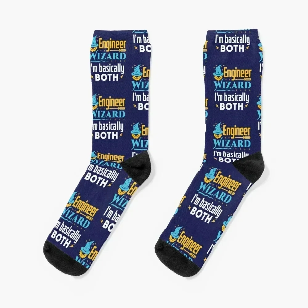 

Engineer Wizard I'm Basically Both Socks tennis Wholesale kawaii Socks Female Men's
