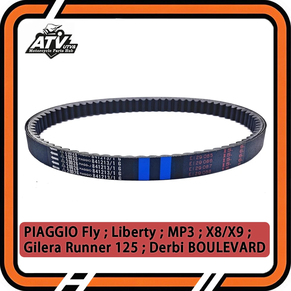

814x22.5 Drive Belt For PIAGGIO Aprilia Atlantic eu3 125 Mojito 125 Sport city one 4t eu3 125cc Fly Liberty MP3 X8 X9 841213