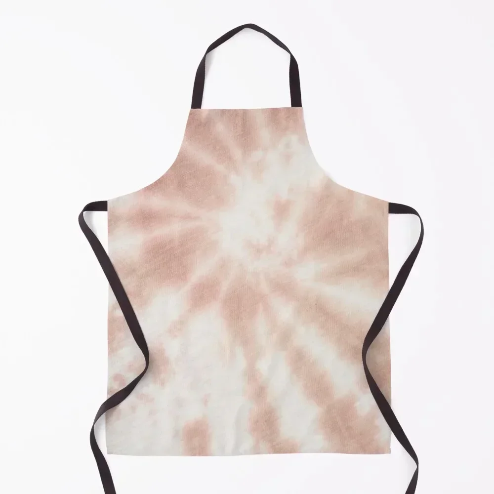 

Tan Tie Dye Apron Custom Kitchen Kawaii Accessories Woman Kitchens Barber Apron