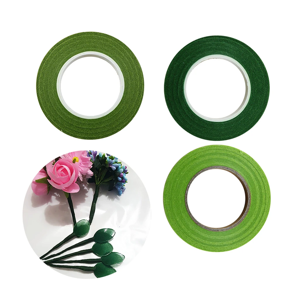 

3 Pcs Garland Paper Tape White Masking Wrapping DIY Washi Adhesive Colored Patch