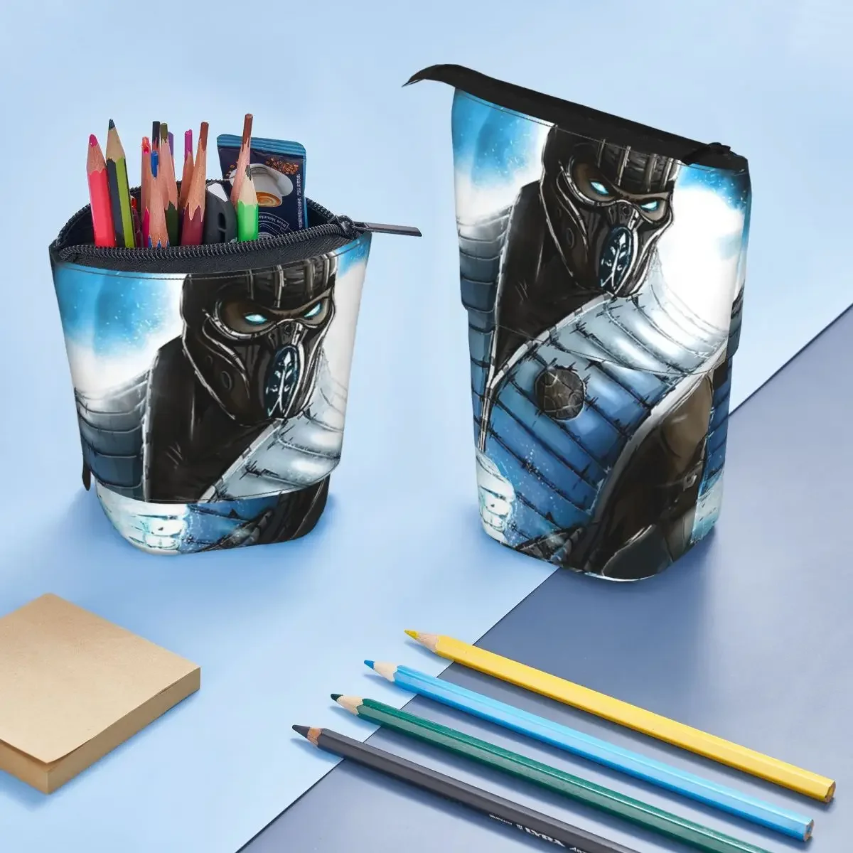 estojo-reversivel-mortal-kombat-sub-zero-para-criancas-caixa-de-canetas-escolar-bolsa-de-lapis-material-de-papelaria-bolsa-porta-canetas