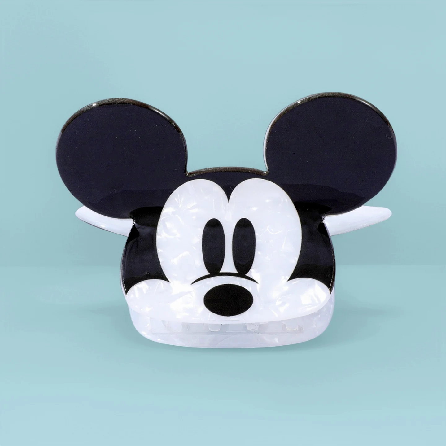 

1PC/6PCS Disney black and white Mickey hair claws, multi-functional hair accessories