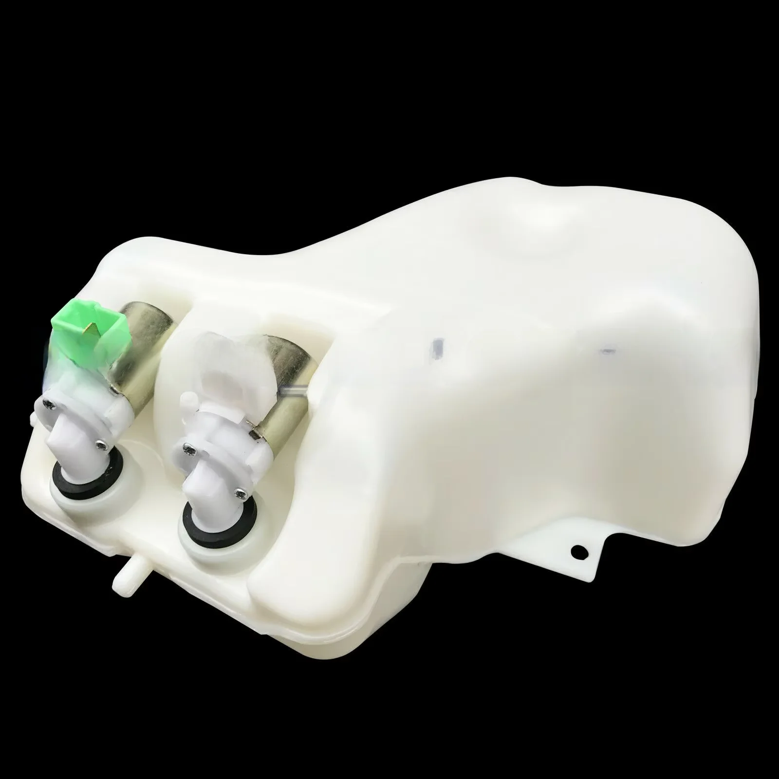 Zamienny zestaw zbiornika spryskiwacza wycieraczek z systemem podwójnej pompy - kompatybilny z silnikami Nissan Patrol GQ Y60 (1987-1997) TD42 TB42