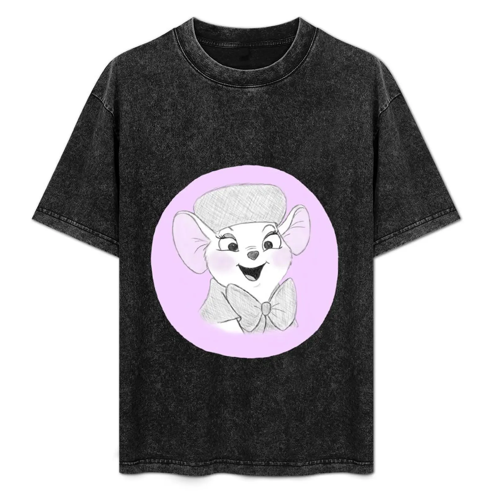 Camiseta Miss Bianca de The Rescuers, camiseta ligera de manga corta refrescante