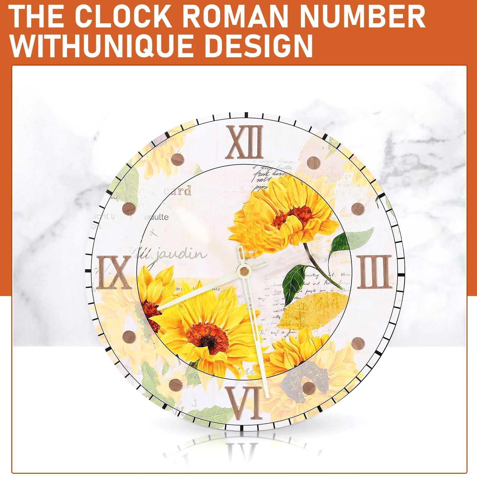 

1 set 1 Set Wooden Numbers Diy Digital Hanging Roman Numerals Wall Repair Replacement Parts Easy Install Wood Clock