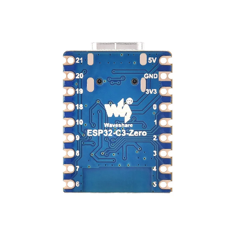 ESP32-C3-Zero Development Board With Optional Solder, Based on ESP32-C3FN4 Single-core Processor, 2.4GHz Wi-Fi & Bluetooth 5