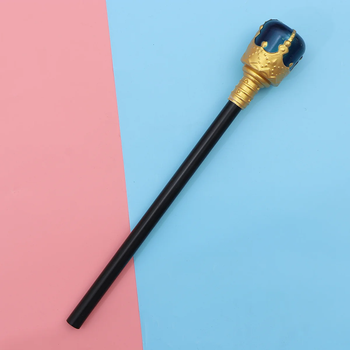 

2pcs 18" Props King Scepter For Halloween Birthday Party Costume Cosplay Theatrical Decoration Role Play Accessory