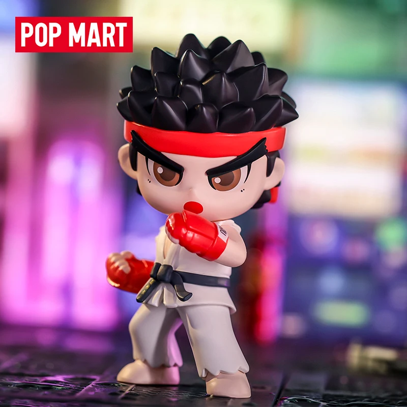 

POP MART Street Fighter Duel Classic Character Series Blind Box Toy Popmart Kawaii Action Figures Mystery Box Kids Birthday Gift