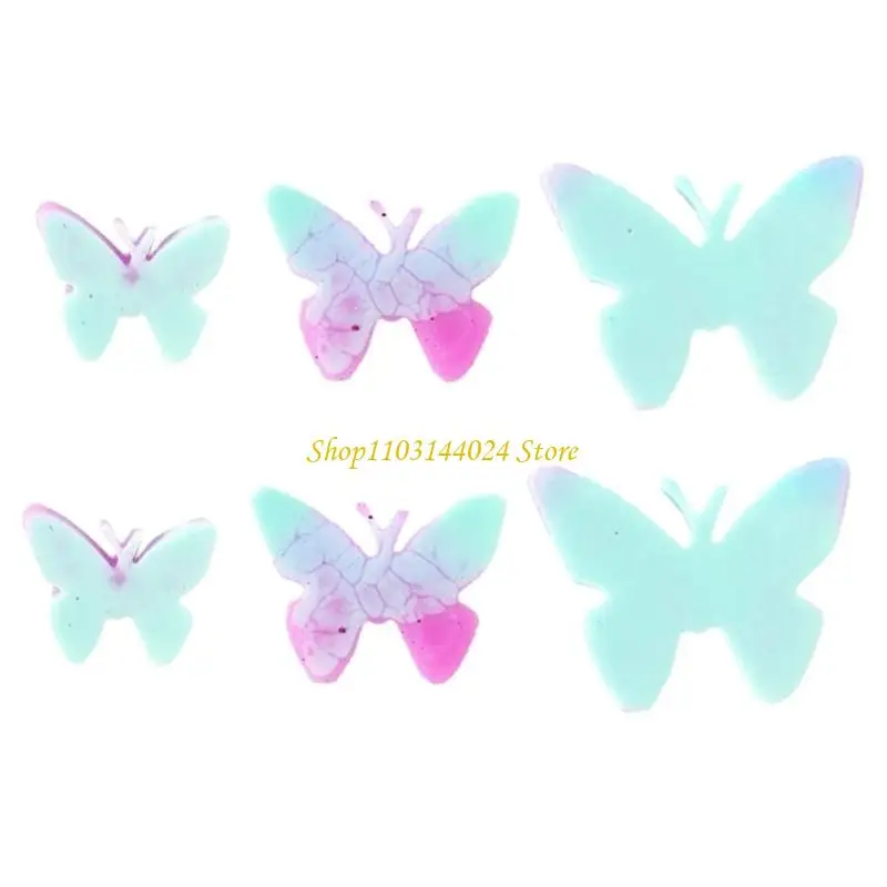 

N5KE креативная силиконовая форма в форме бабочки для изготовления ювелирных изделий своими руками, подвесок, поделок