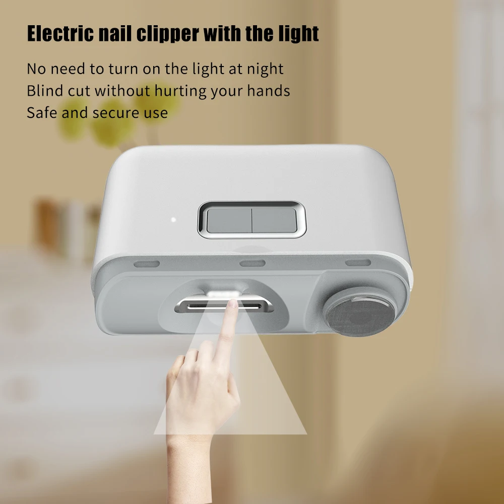 Электрическая машинка для стрижки ногтей Dajiange, автоматическая полировальная машина 2-в-1, подходит для детей и взрослых