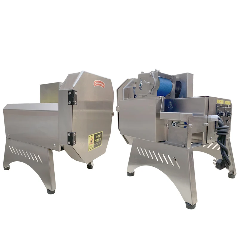 Electric Multi Purpose Vegetable Cutting Machine Slice Shred Cut Stainless Steel For Catering Shop