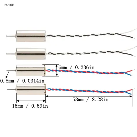 2 जोड़े * रिप्लेसमेंट मोटर्स JJRC H36 H36S H36F CW/CCW मोटर्स HS210 SP350 E61HW H36 F36 T36 NH010 E010 RC क्वाडकॉप्टर ड्रोन के लिए 10 best sales wltoys 104002 - №9