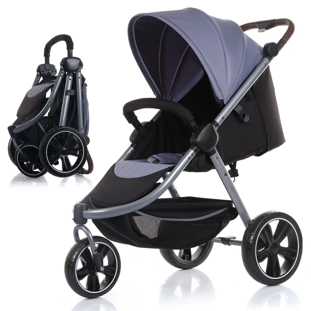 OEM Baby Jogger Stroller 4 In 1 Folding Stroller Baby Pushchair Travel System Baby Stroller Pram 3 In 1 With Car Seat