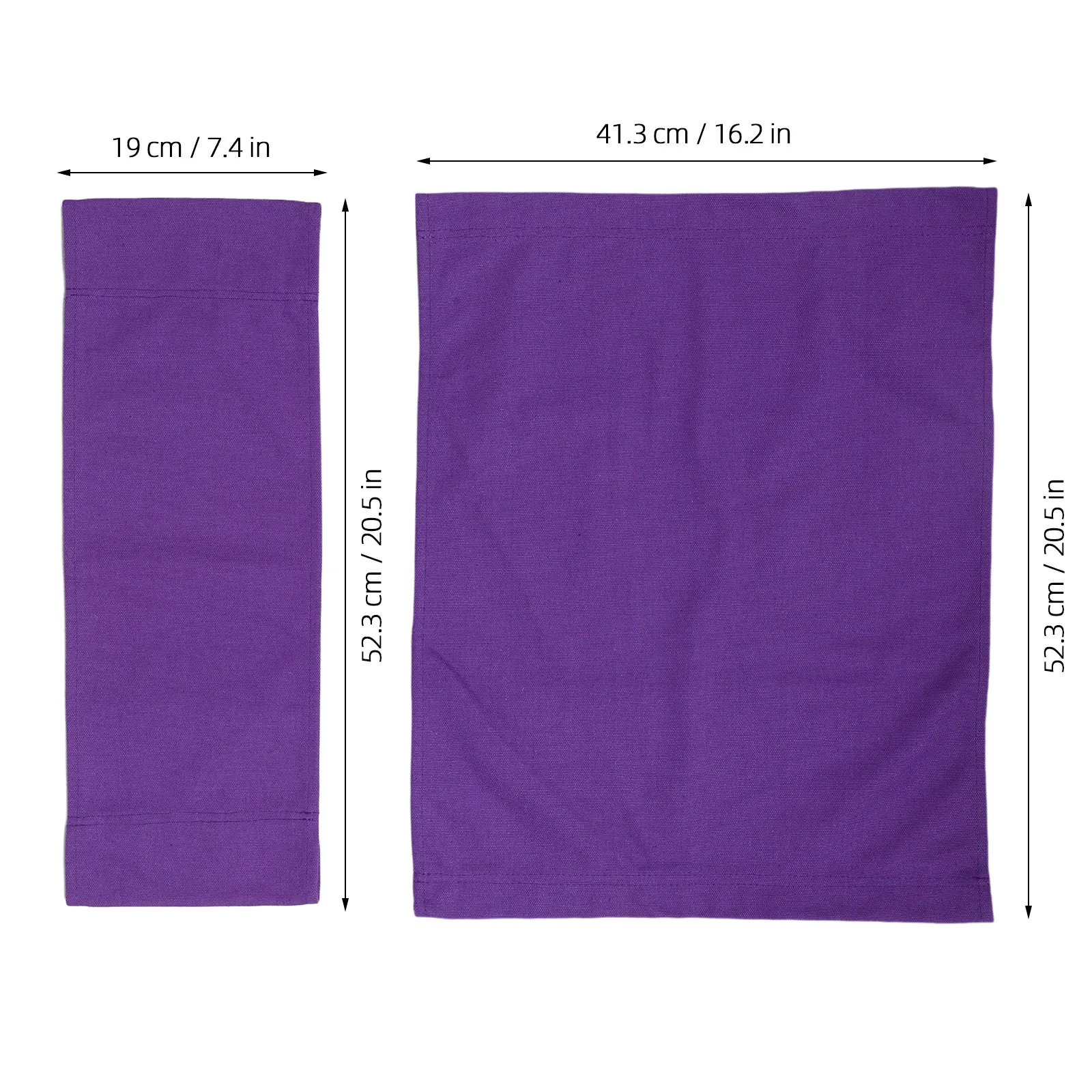 1Set Director Chair Replacement Canvas Purple Folding Seat High Density Outdoor Chair Fabric Replacement Kit Antislip