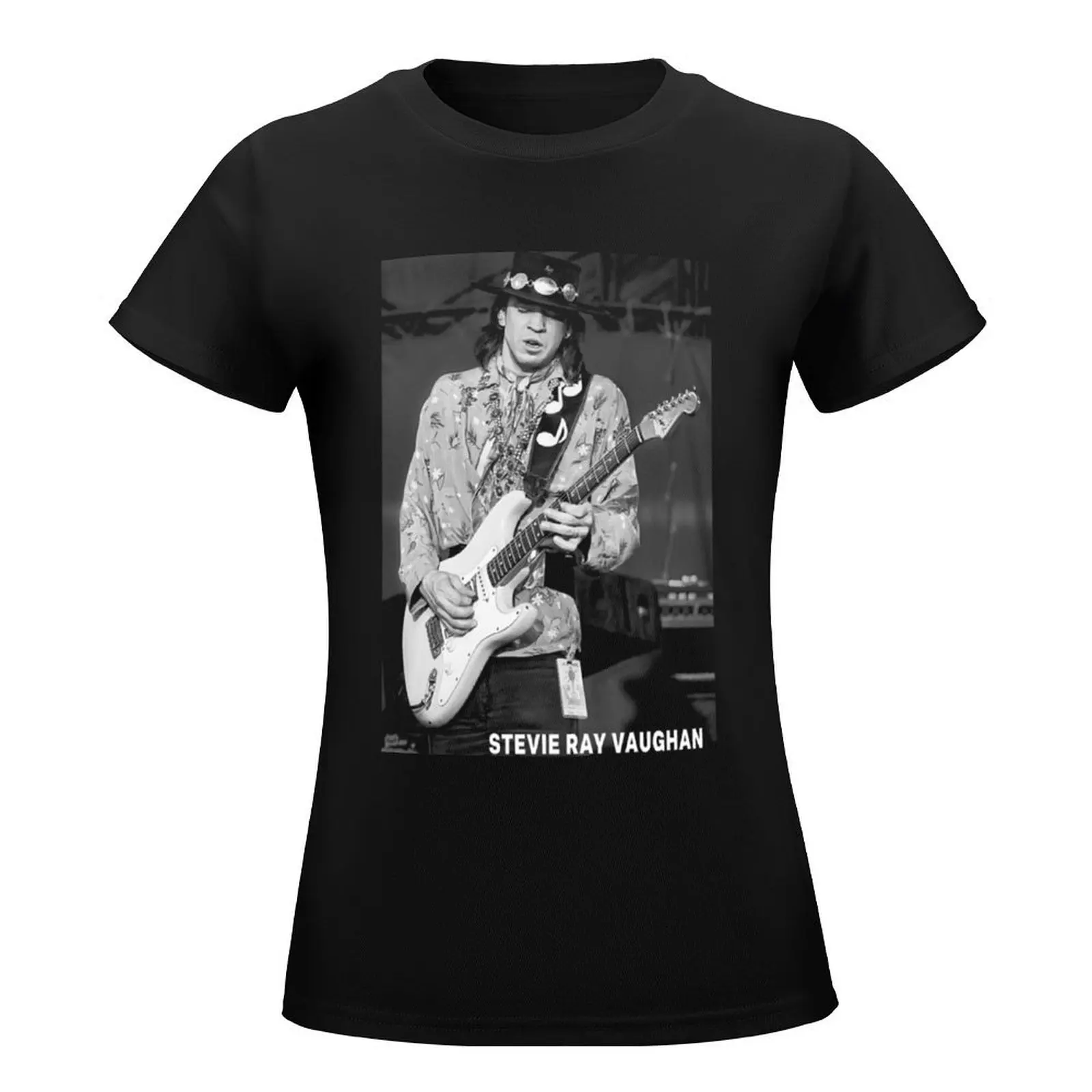 Stevie R Vaughan T-Shirt anime clothes plus size tops aesthetic clothes female t-shirt dress for Women graphic