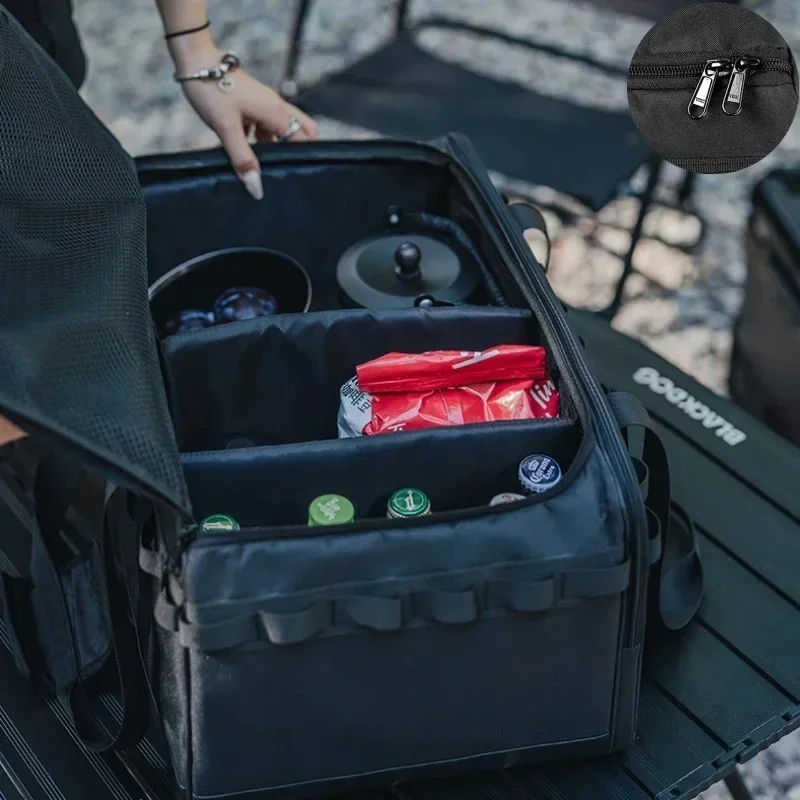 

BLACKDOG Outdoor Camping Travel Organizer 300D Oxford Cloth Equipment AdjustableStorage Bag Large Bag Partition Waterproof